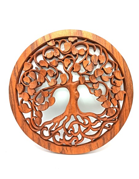 Panneau bois - Arbre de la Vie "Amor" 40 cm