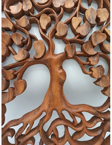 Panneau bois - Arbre de la Vie "Amor" 40 cm