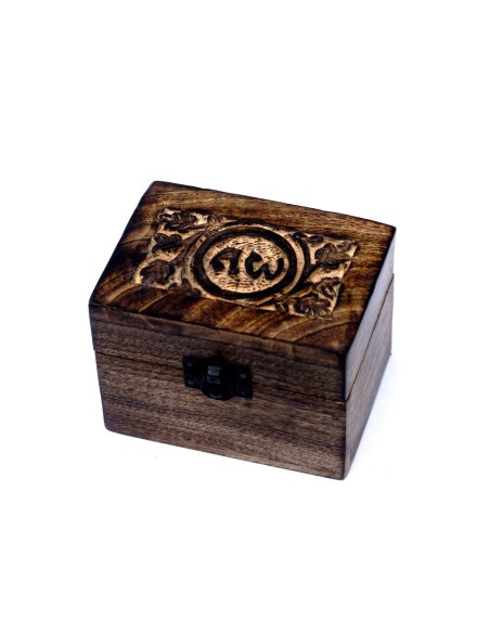 Boîte d’aromathérapie en bois – Format compact