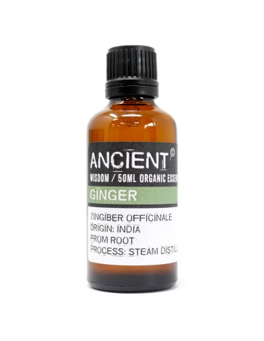 Huile essentielle de gingembre biologique – Élan zen