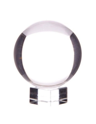 Sphère de cristal avec support – Clarté zen