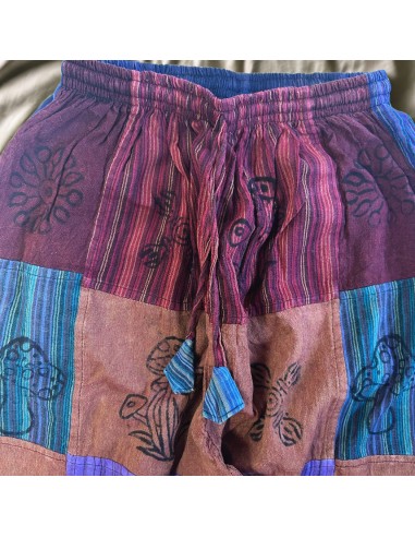 Pantalon Nomad Sari – Champignons violets imprimés (S/M)