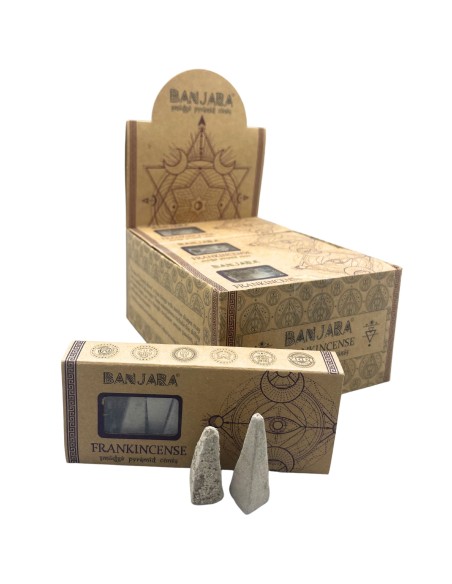 Cônes pyramidaux Banjara Smudge – Encens
