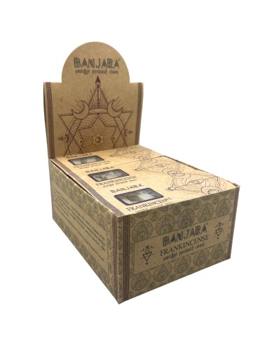 Cônes pyramidaux Banjara Smudge – Encens