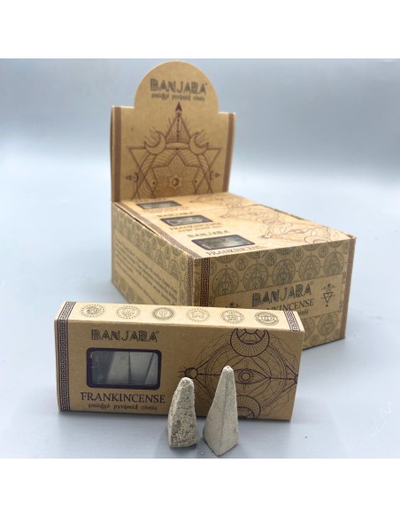 Cônes pyramidaux Banjara Smudge – Encens