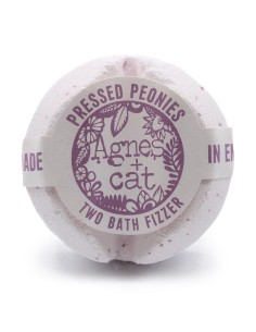 Agnes + Cat – Bombe de bain «Pivoines pressées»
