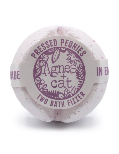 Agnes + Cat – Bombe de bain «Pivoines pressées»