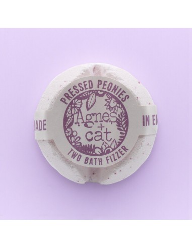Agnes + Cat – Bombe de bain «Pivoines pressées»