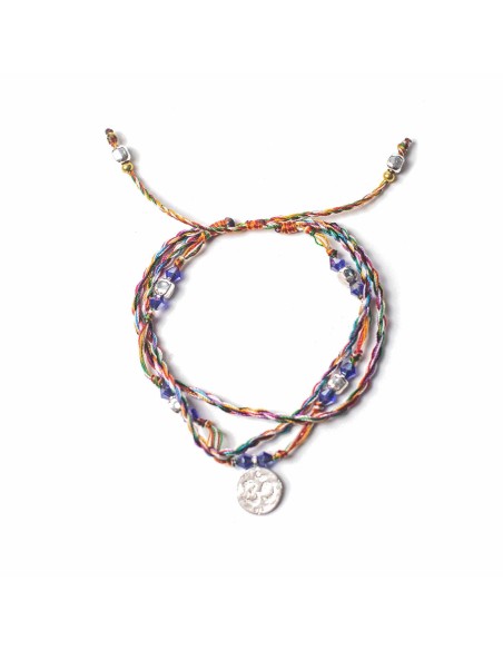 Bracelet temple en corde – Om sérénité