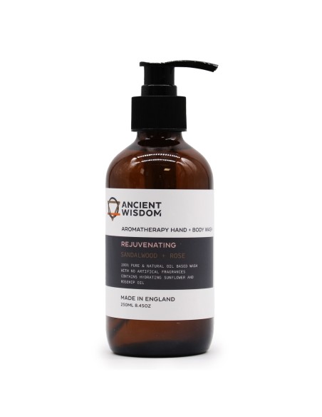 Savon mains & corps – Santal & rose