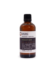 Huile de massage peau radieuse – Beauté zen