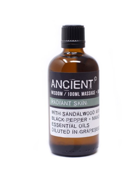 Huile de massage peau radieuse – Beauté zen