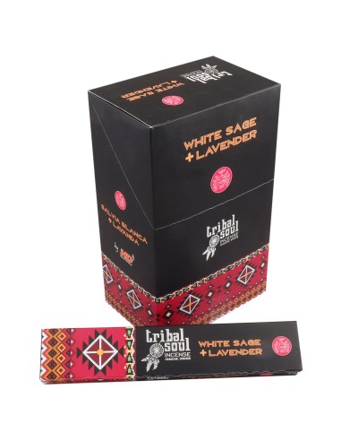 Encens Tribal Soul – Sauge blanche & lavande