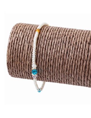 Bracelet de cheville howlita népalaise – Paix douce