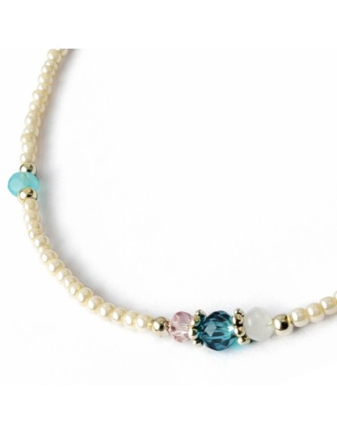 Bracelet de cheville howlita népalaise – Paix douce