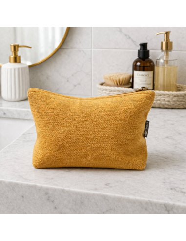 Trousse Nomad Sari jacquard indien – Métier Calendula