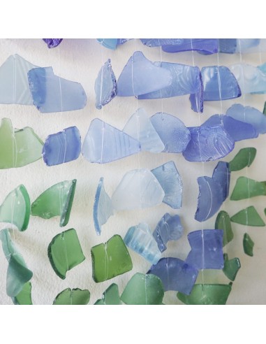 Carillon zen en verre recyclé – Équilibre des éléments