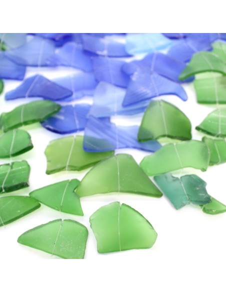 Carillon zen en verre recyclé – Équilibre des éléments