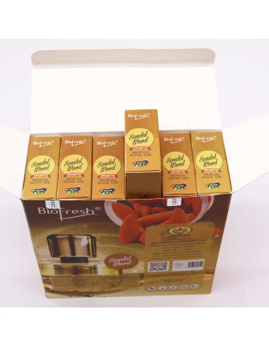 Cônes d’encens à reflux Biofresh – Santal (40 cônes)