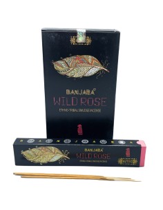 Encens Banjara Tribal Smudge – Rose sauvage