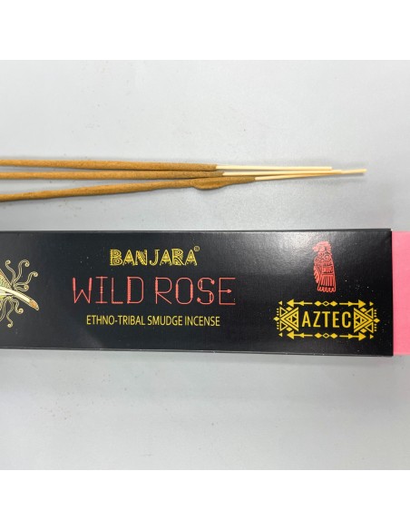 Encens Banjara Tribal Smudge – Rose sauvage
