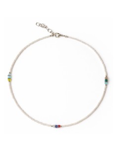 Collier népalais perles fines – Pureté zen