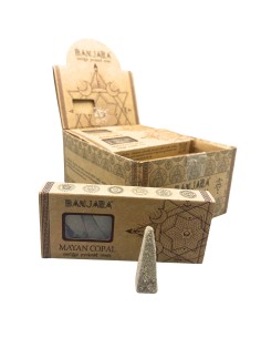 Cônes pyramidaux Banjara Smudge – Copal maya