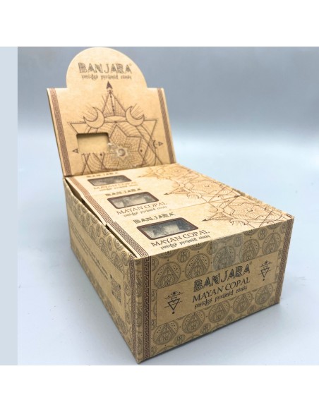Cônes pyramidaux Banjara Smudge – Copal maya