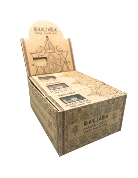 Cônes pyramidaux Banjara Smudge – Copal maya