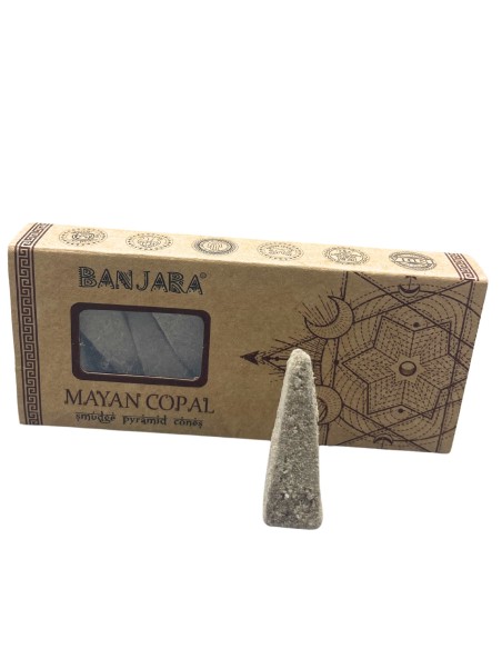 Cônes pyramidaux Banjara Smudge – Copal maya