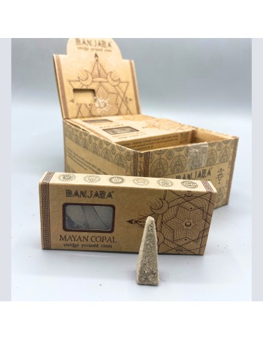 Cônes pyramidaux Banjara Smudge – Copal maya