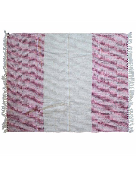 Plaid bohème bicolore Ruby – Douceur & bien-être