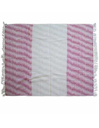 Plaid bohème bicolore Ruby – Douceur & bien-être