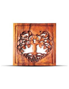 Panneau mural Arbre de Vie en bois – Amour & équilibre
