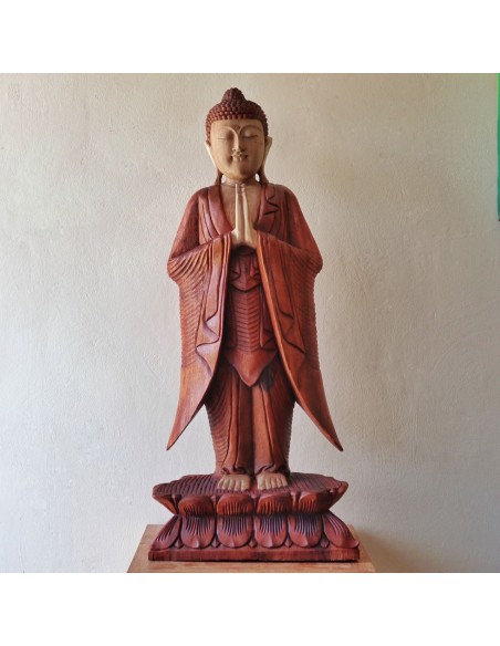 Statue de Bouddha debout – Accueil et sérénité
