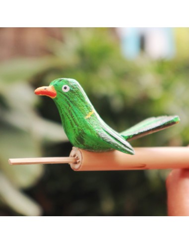 Sifflet à oiseaux décoratif – Assortiment de 4