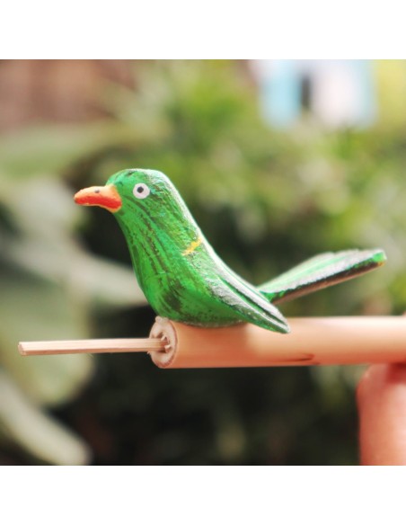 Sifflet à oiseaux décoratif – Assortiment de 4