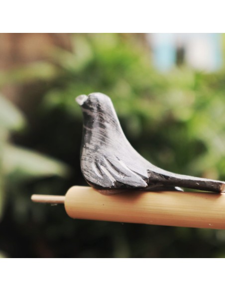 Sifflet à oiseaux décoratif – Assortiment de 4