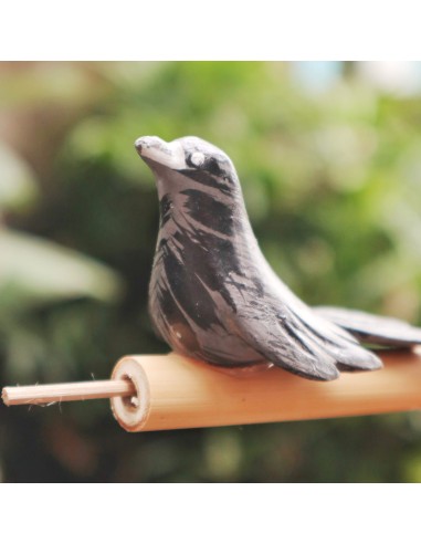 Sifflet à oiseaux décoratif – Assortiment de 4