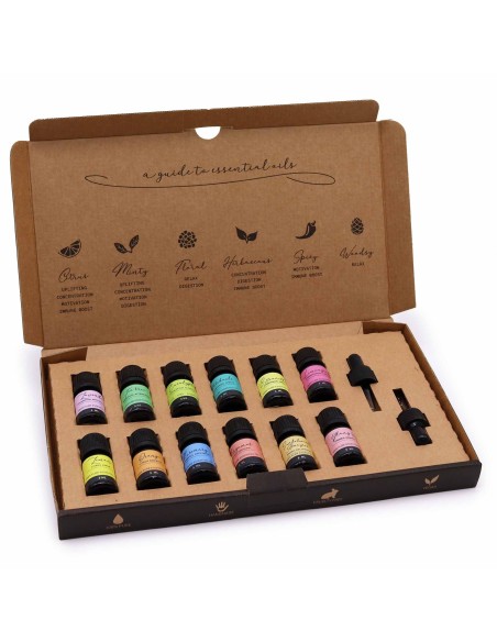 Coffret d’huiles essentielles – Les 12 incontournables