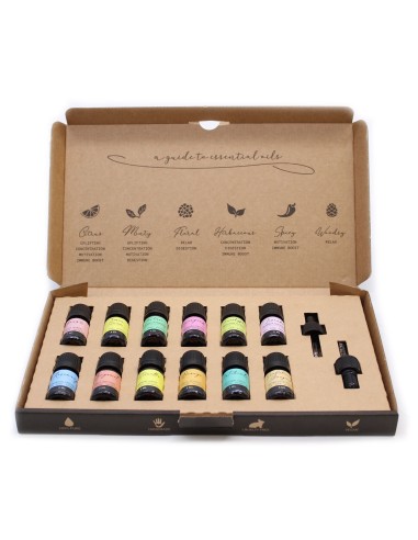 Coffret d’huiles essentielles – Les 12 incontournables