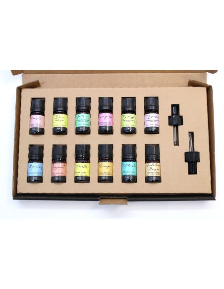Coffret d’huiles essentielles – Les 12 incontournables
