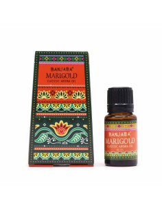 Huile parfumée d’Inde Banjara – Calendula