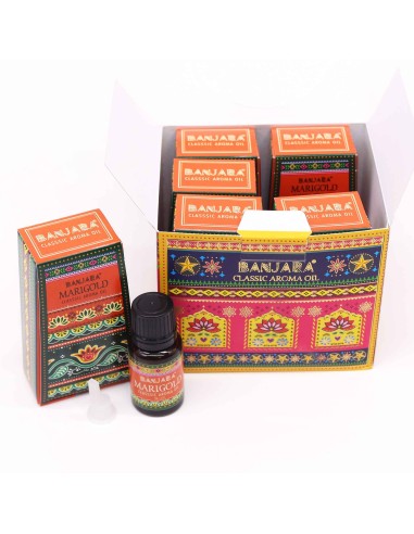 Huile parfumée d’Inde Banjara – Calendula