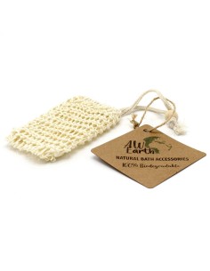 Pochette à savon naturelle en sisal