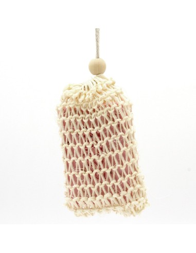 Pochette à savon naturelle en sisal