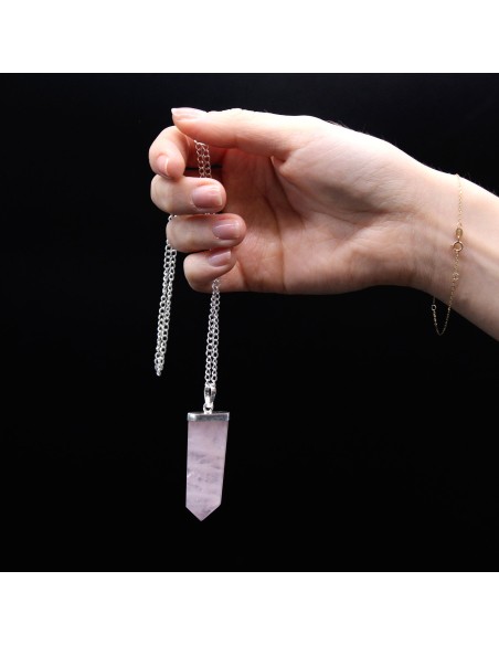 Pendentif plat en œil de tigre – Protection & courage