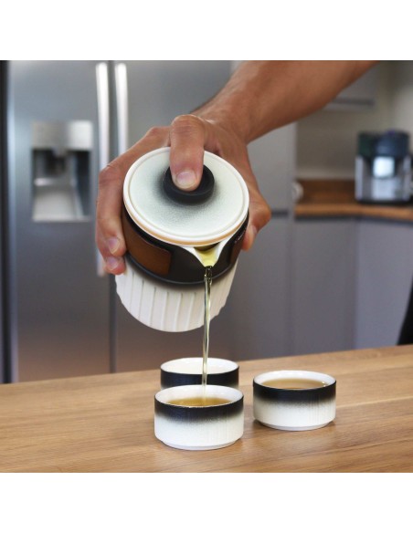 Service à thé nomade – Trois amis (théière & 3 tasses)
