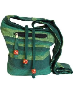 Sac bandoulière du Népal – Vert forêt