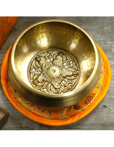 Set bol tibétain – Cinq Bouddhas
